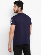 Hummel Blue Regular Shirts for Men Daily Wear
