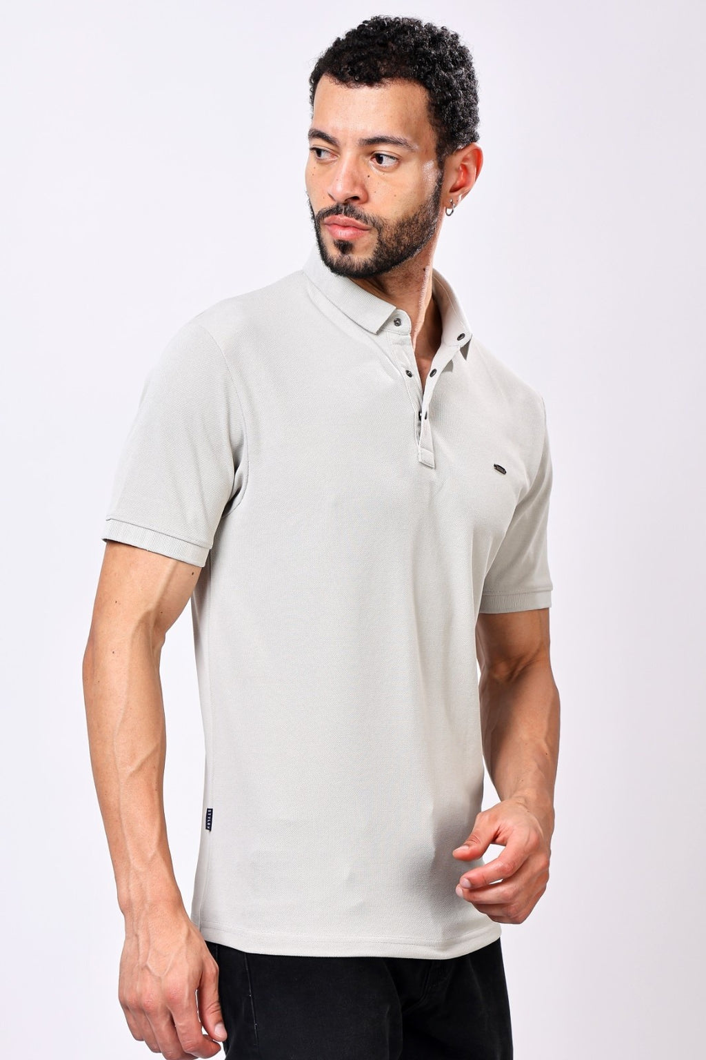 Stylox Men's Half Sleeve Casual Solid T-Shirt