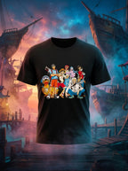 Anime World Black Tee