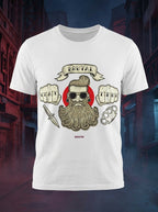 Brutal - Stay True Gangsta Tee White Casual Round Neck