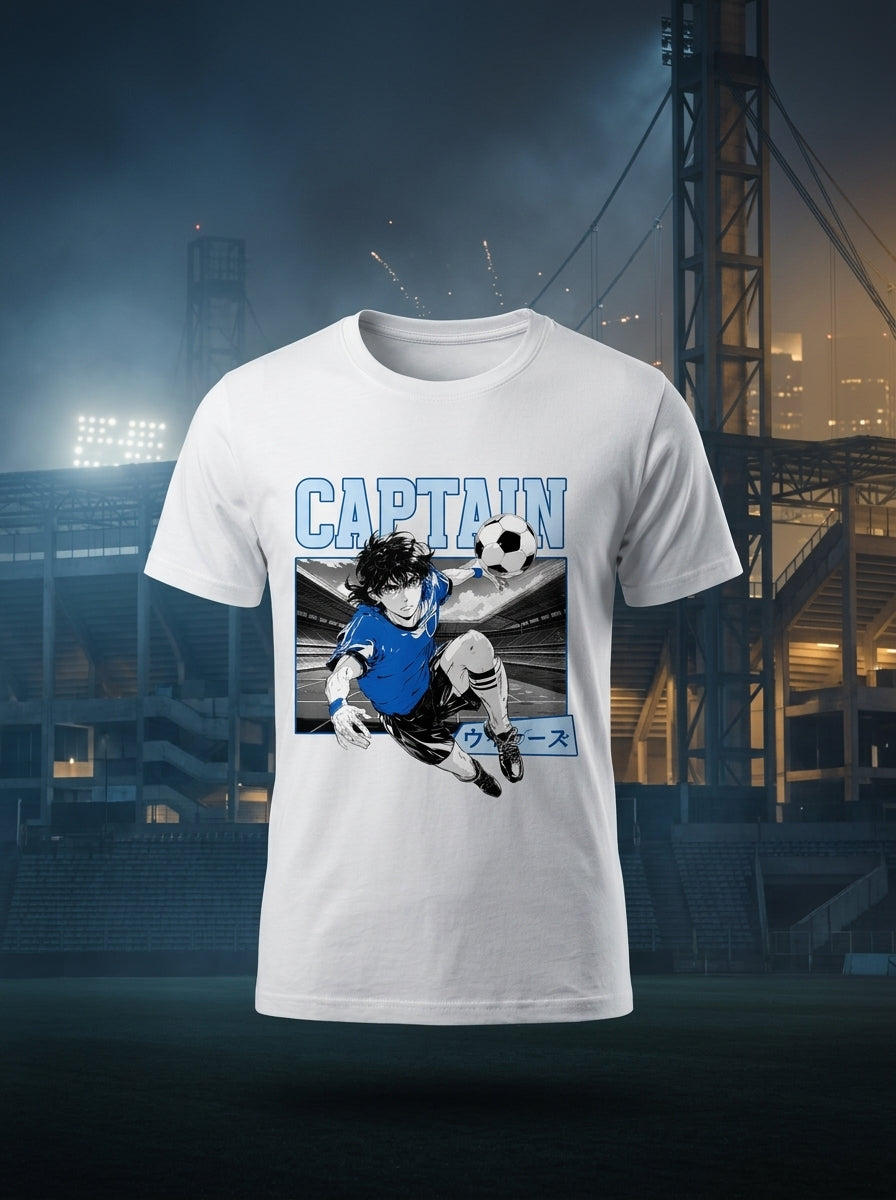 Captain White Tee