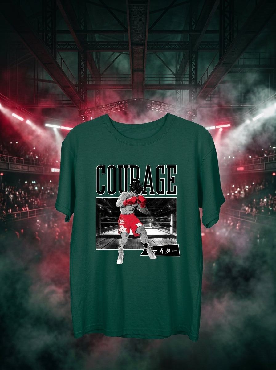 Courage Green Tee