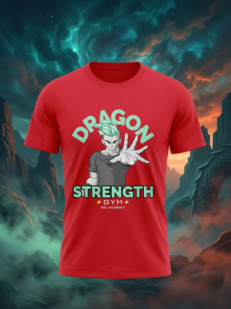 Dragon Strength Red Tee