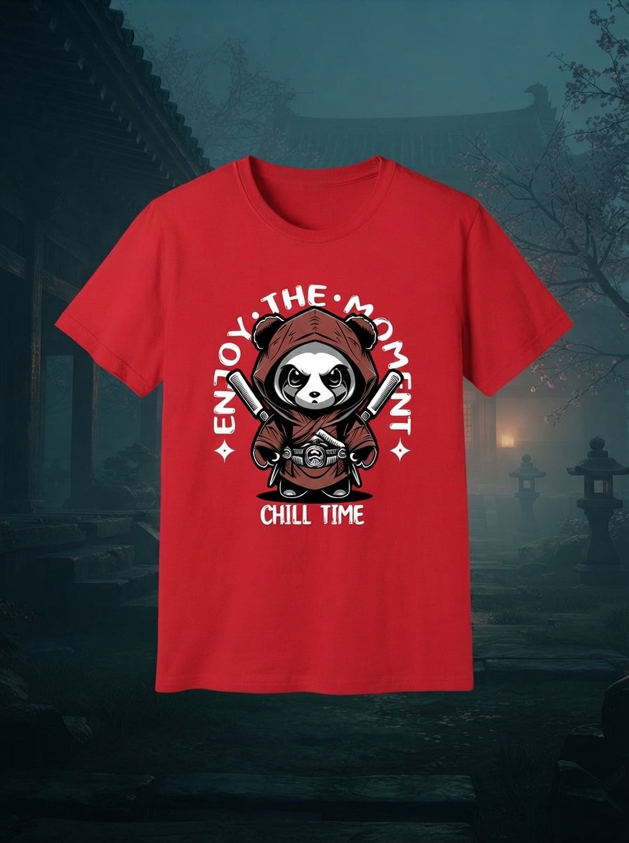 Enjoy The Moment Red Tee