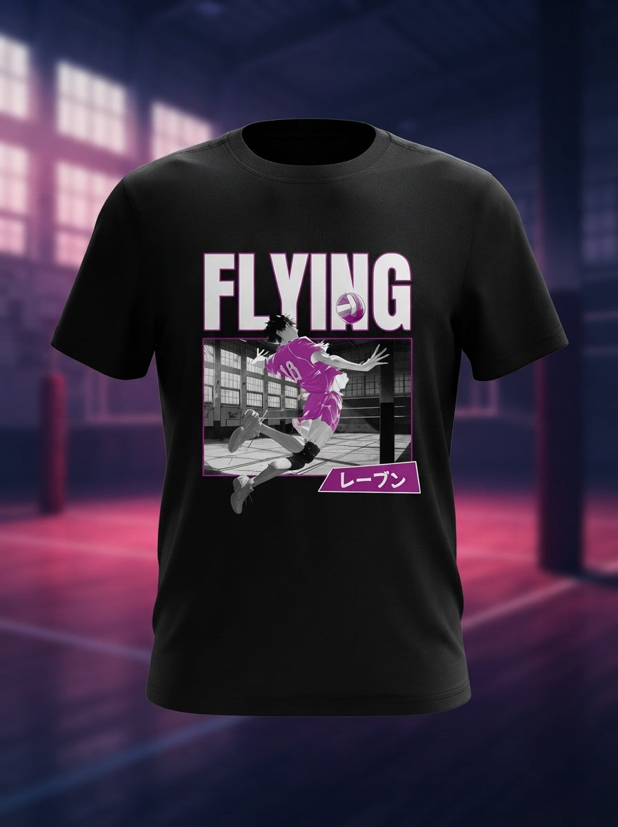 Flying Black Tee