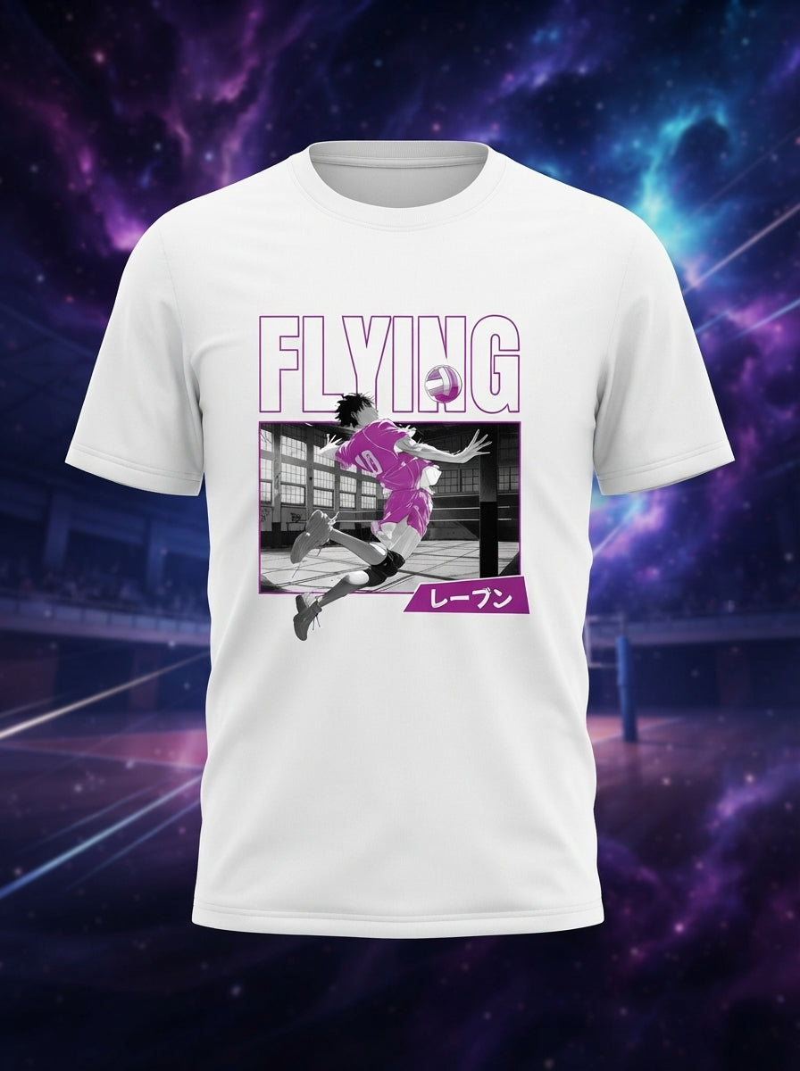 Flying White Tee