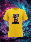 Funk Light Graphic Printed Yellow Tshirt