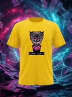 Funk Light Graphic Printed Yellow Tshirt