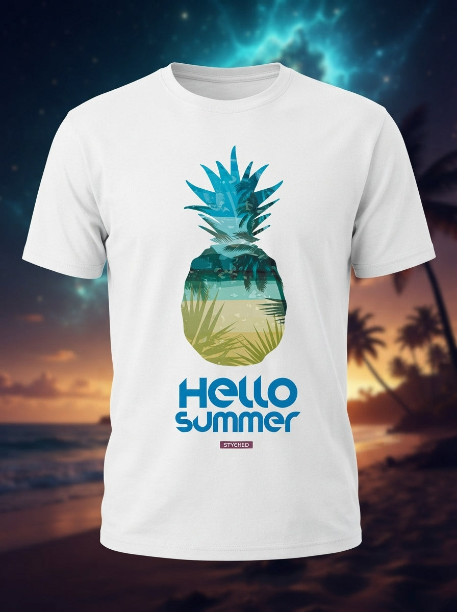 Hello Summer - Printed Tees