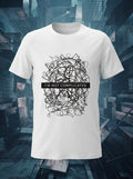 I am not Complicated - Minimalistic White Printed Tee
