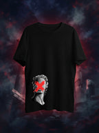 Just Another Head Graphic Printed Black Tshirt