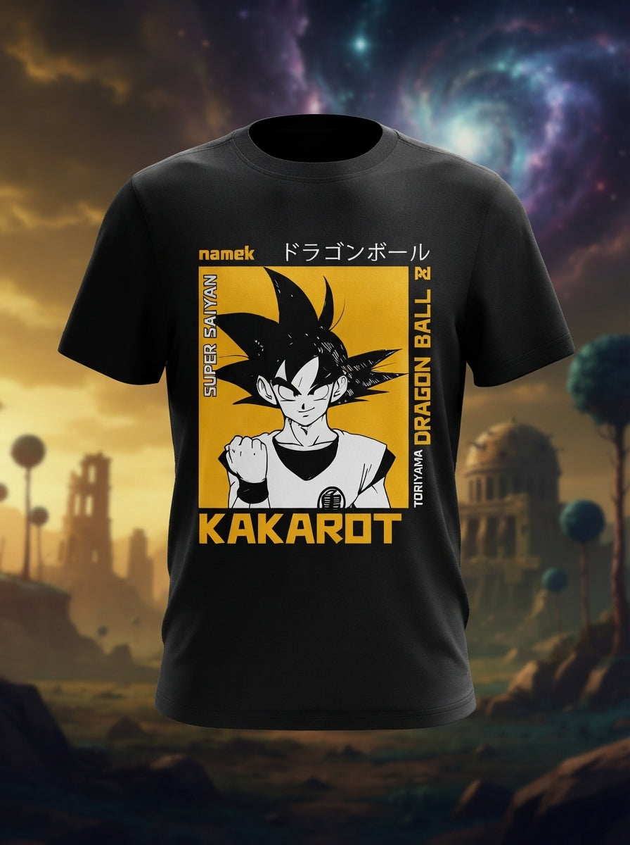 Kakarot Black Tee
