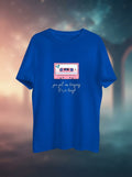 Love Song Graphic Printed Blue Tshirt