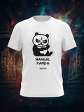 Mangal Panda Graphic T-Shirt White Color