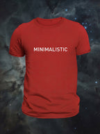 MINIMALISTIC - Red T-Shirt