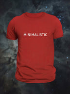 MINIMALISTIC - Red T-Shirt