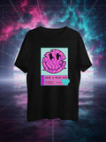 Nice Day Graphic Printed Black Tshirt
