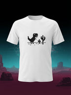No Connection Graphic Printed White Tshirt
