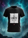 No Limits - Graphic T-Shirt Black Color