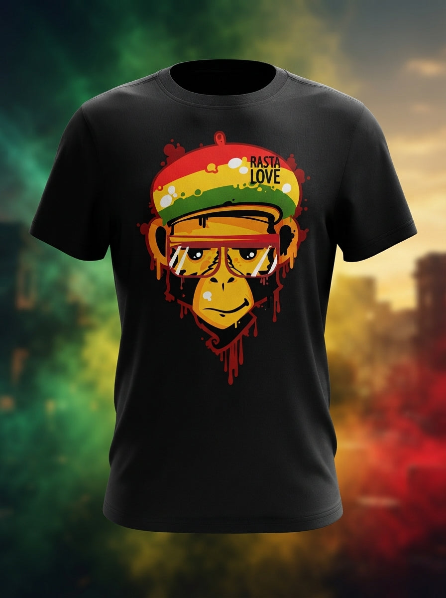 Rasta Love - Reggae Love Tee Casual