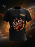 Reach For The Stars Graphic Printed Black Tshirt