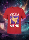 Start Talking About Anime Red Tee