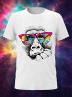 Stay Cool - Monkey with Goggles Cool printed TShirt