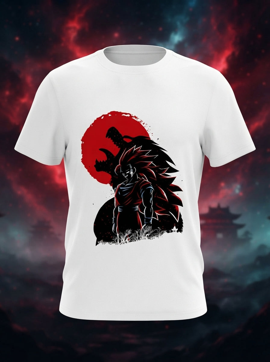 Super Saiyan White Tee
