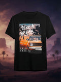 Take A Break Casual Black TShirt