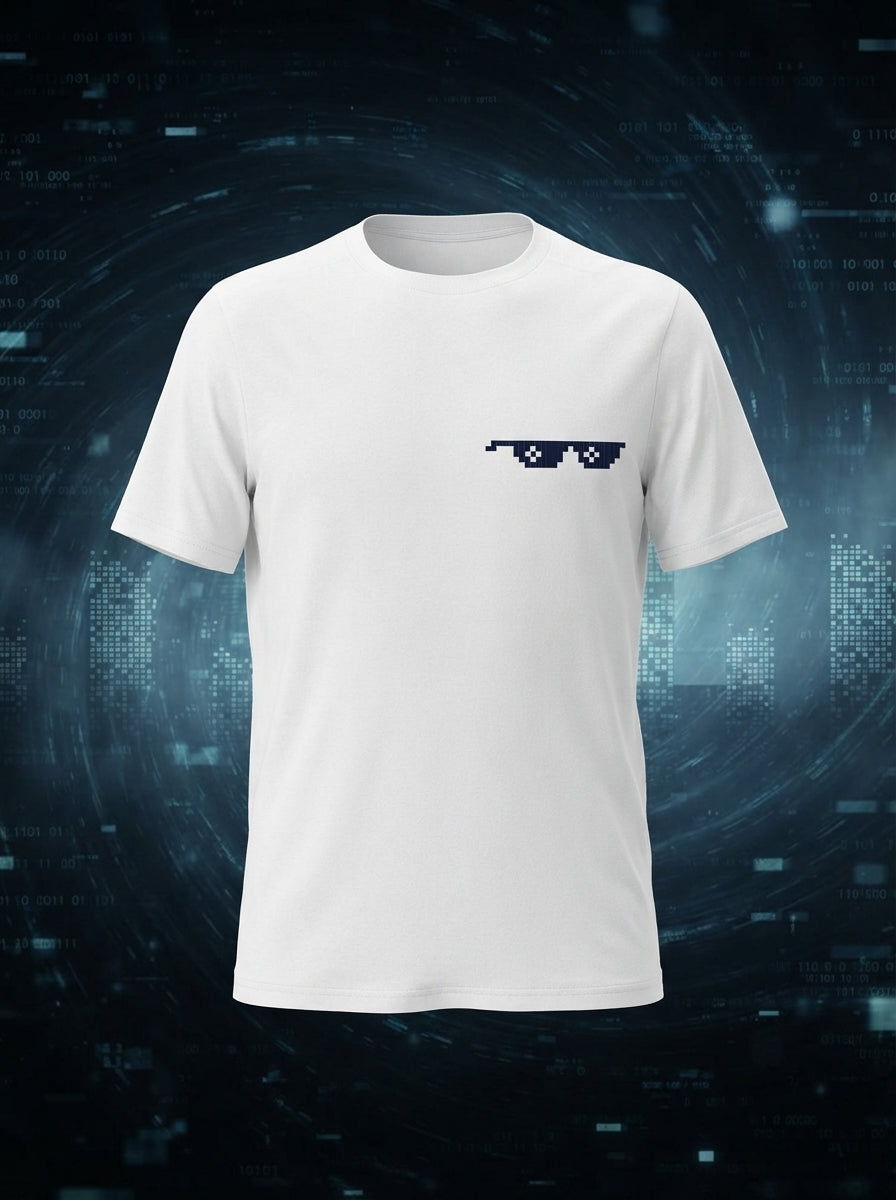 Thug Life Graphic Printed White Tshirt