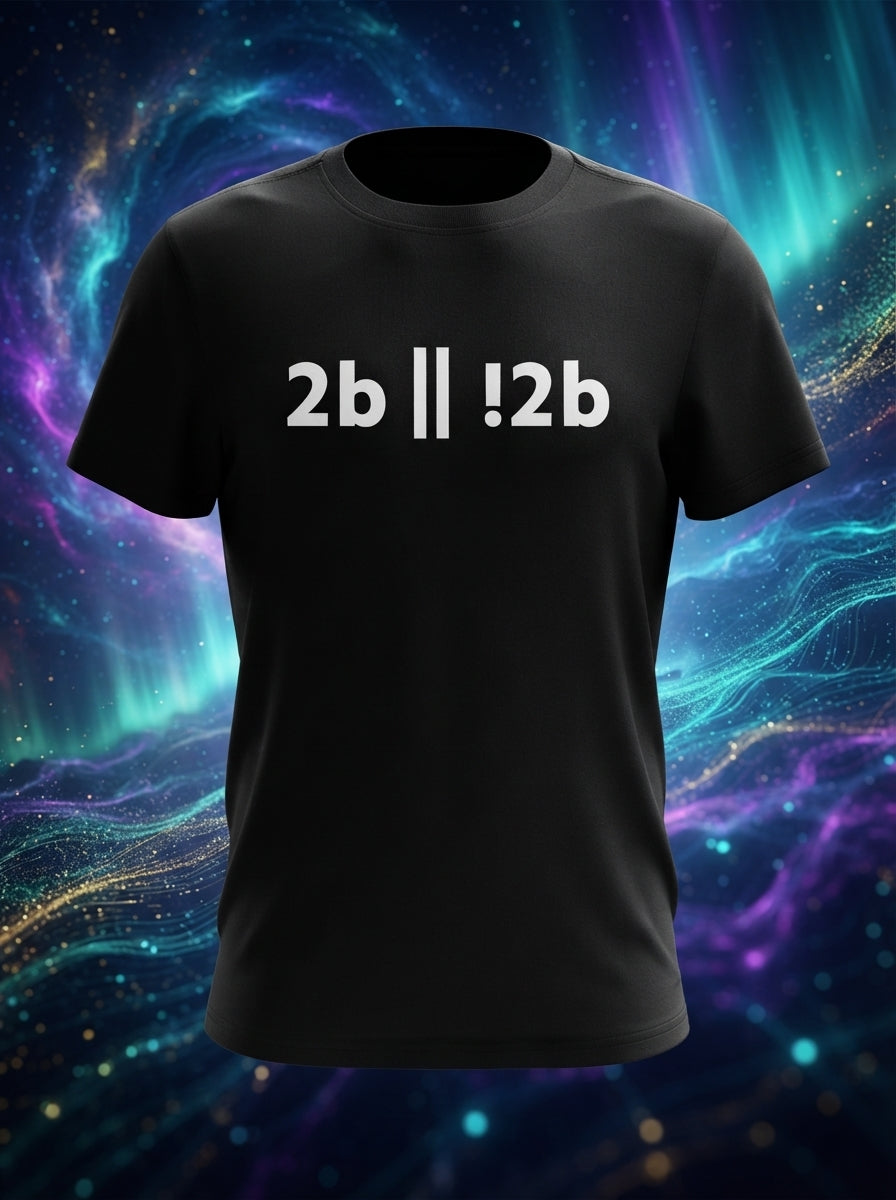 To be or not to be written in a true nerd programmer style