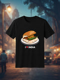 Vada Pav - Styched in India Graphic T-Shirt White Color