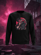 Snake Charmer Black Sweatshirt