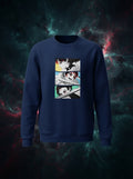 Anime Boys Navy Sweatshirt
