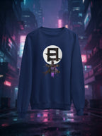 Anime Town Navy Sweatshirt
