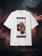 Influential White Oversized Tee