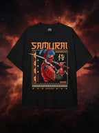 Samurai Black Oversized Tee
