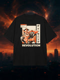 Revolution Black Oversized Tee