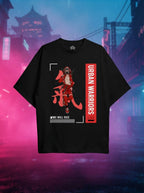 Urban Warriors Black Oversized Tee