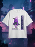 Street Ninja White Oversized Tee