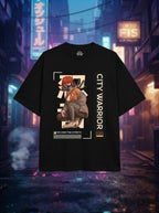We Own The Streets Black Oversized Tee