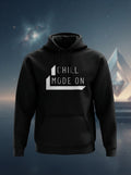 Chill Mode Premium Non Zipper Black Hoodie