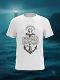 Sailor Graphic Printed White Tshirt