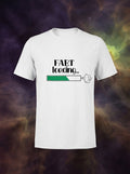 Fart Loading Graphic Printed White Tshirt