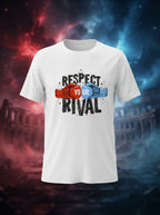 Respect Your Rival Graphic Printed White Tshirt