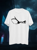 Scorned Eyes Graphic Printed White Tshirt