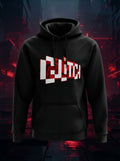 Glitch 3D Printed Black All Weather Hoodie