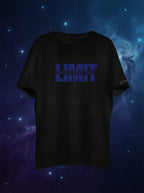 You Are Your Only Limit Printed Black Dry Fit Tee