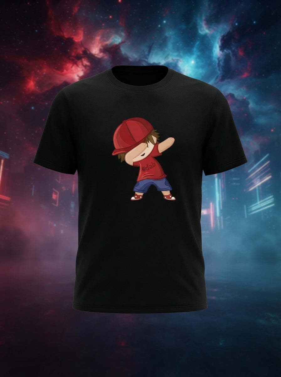 Dance Dab Black Tshirt
