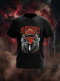 Death Jokes Graphic Printed Black Tshirt